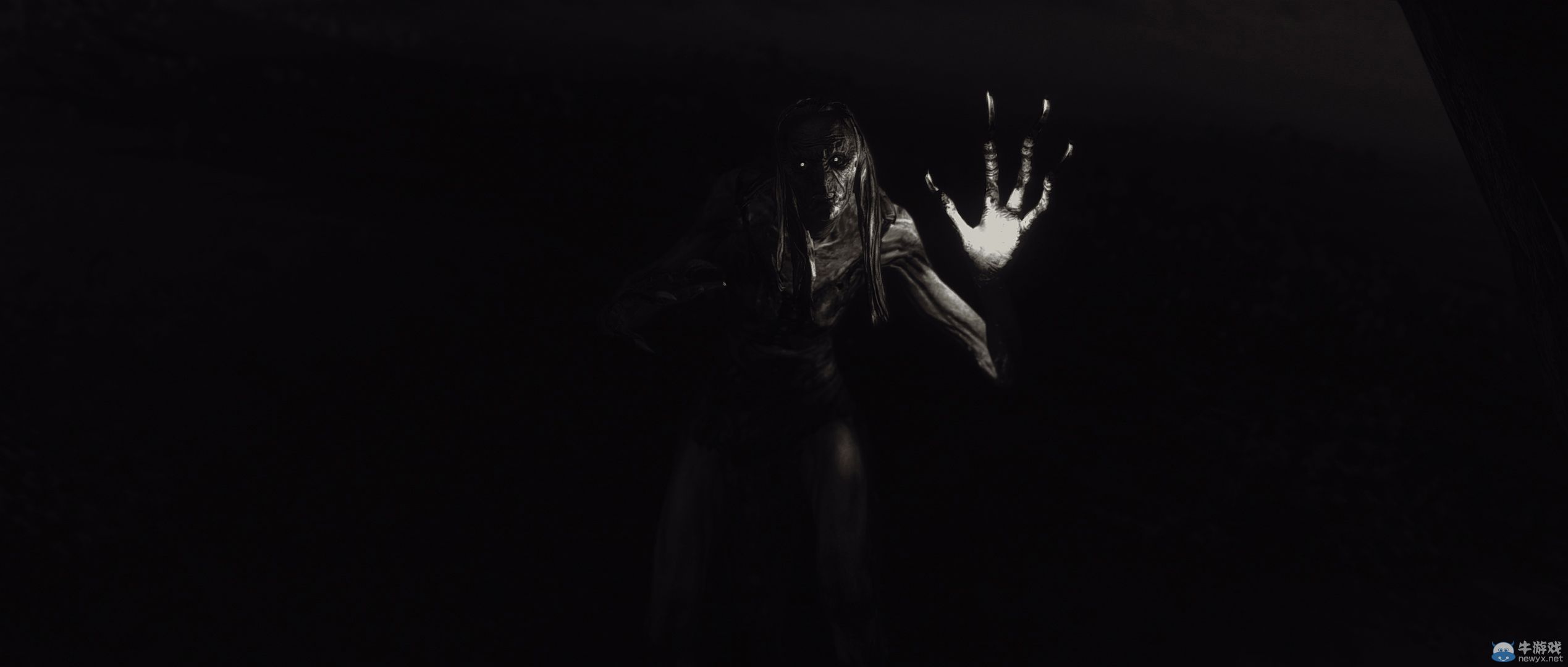 《上古卷軸5：天際》最新藝術截圖：柔和光影下的灰度美女