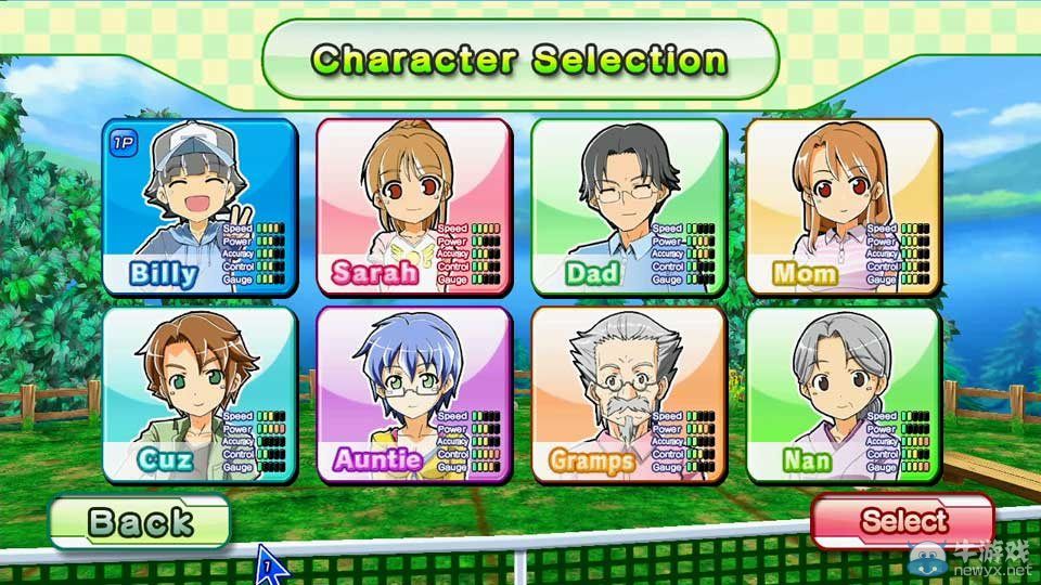 《家庭網(wǎng)球SP》歐美版1月15日登陸WiiU eShop