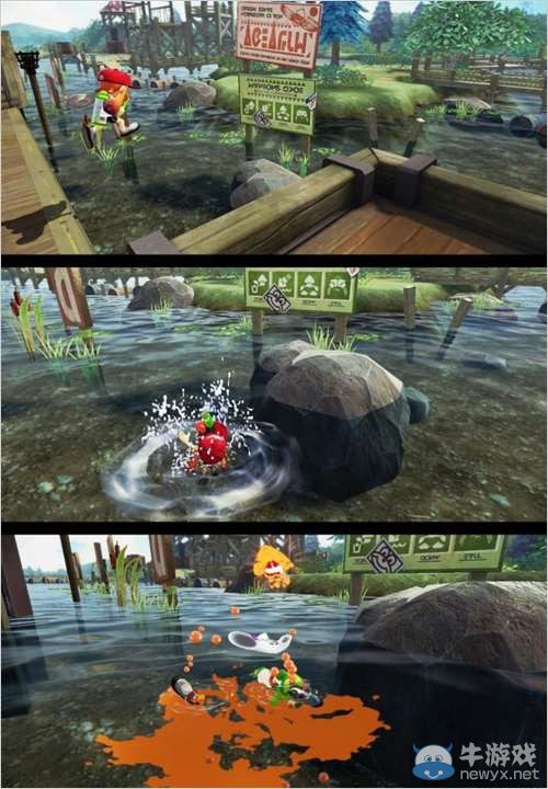 《噴射戰士》推特最新截圖放出：水面場景一覽