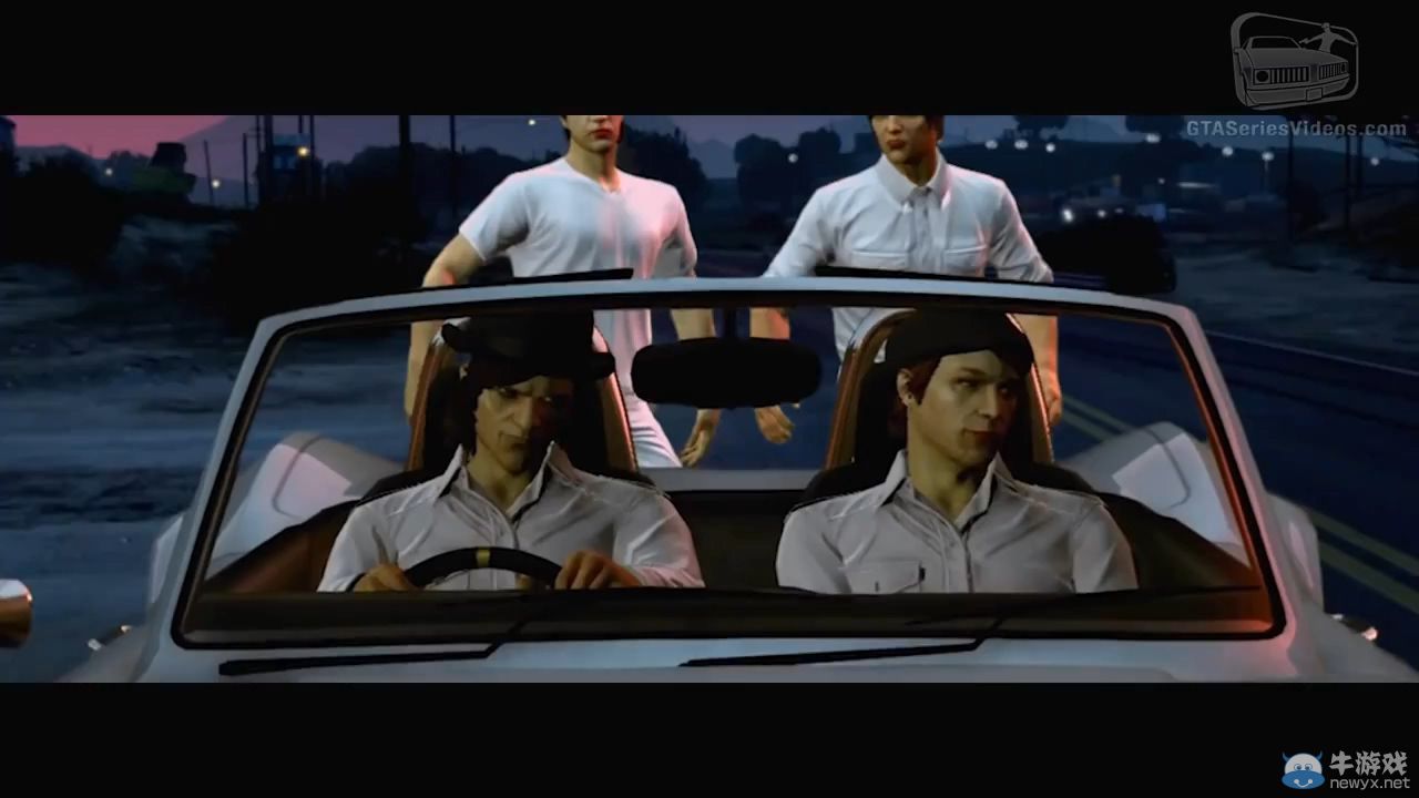 《俠盜獵車手5》重現《發條橙》：邪面殺馬特狂砍三條街