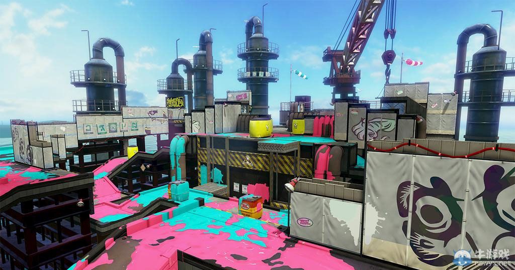 《噴射戰士》推特最新截圖：展示海上油井場景