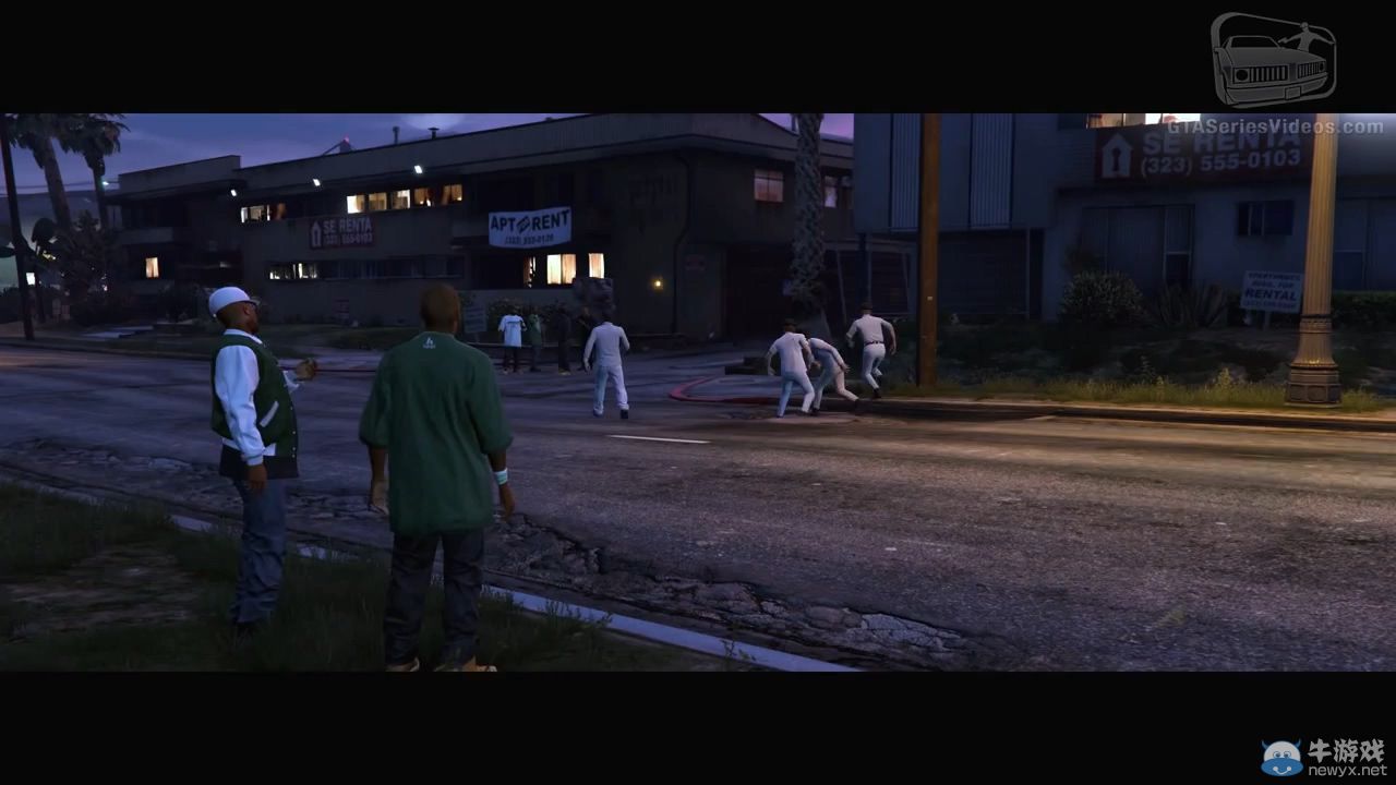 《俠盜獵車手5》重現《發條橙》：邪面殺馬特狂砍三條街