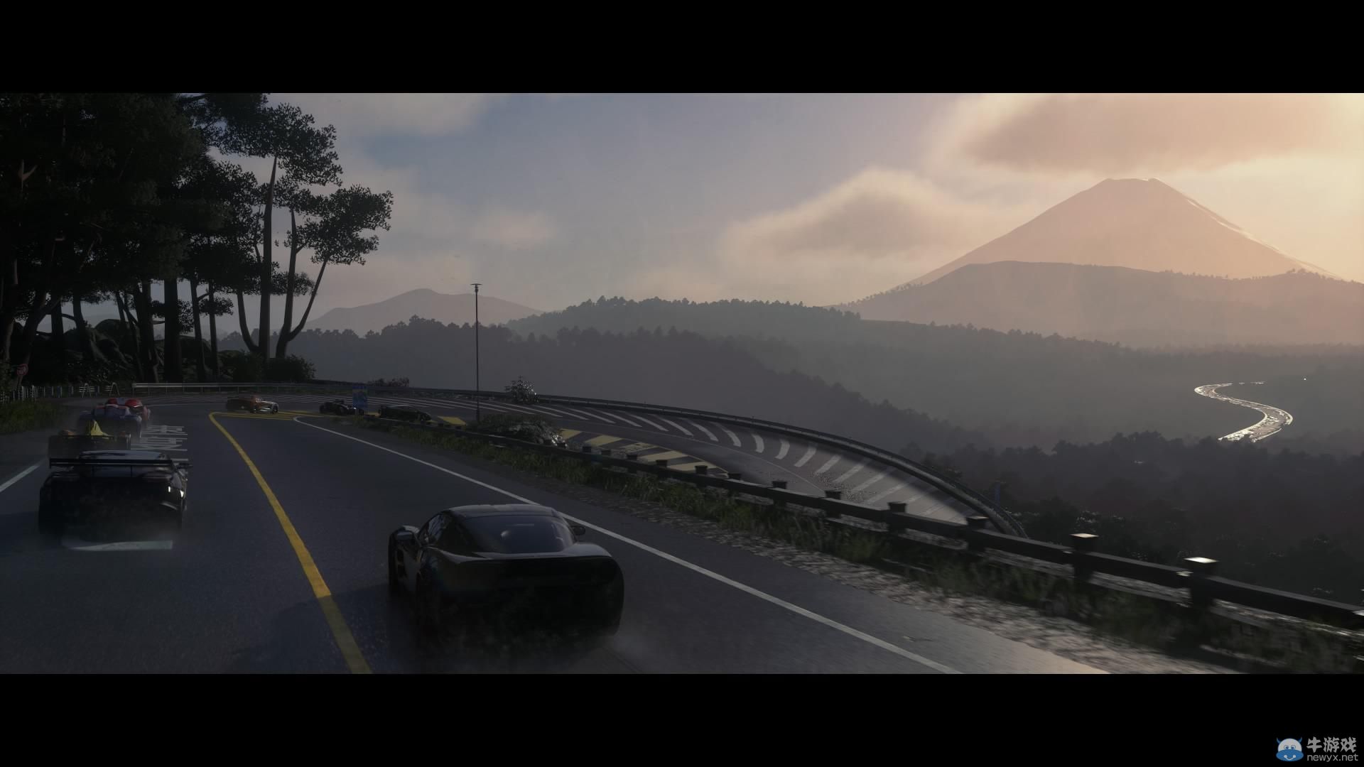 《競速俱樂部》公開2枚新截圖：展示美麗富士山