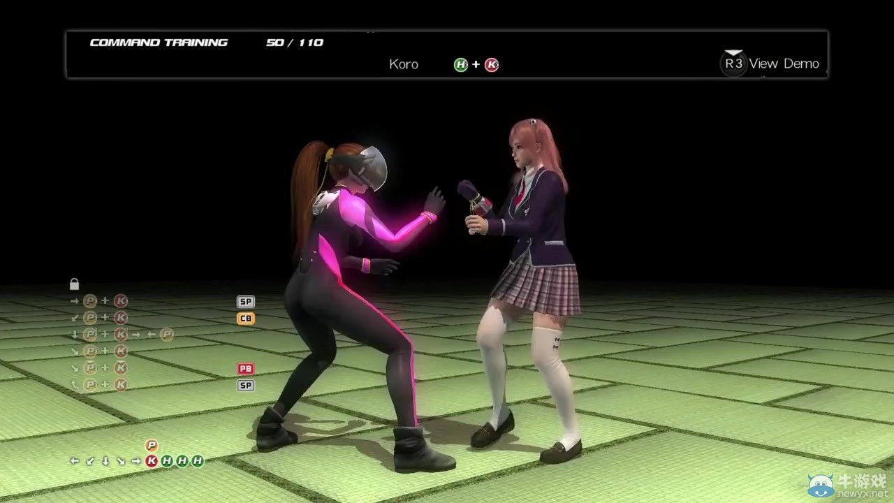 《死或生5：最后一戰》新角色學生妹大招演示：掄起美腿玩變裝