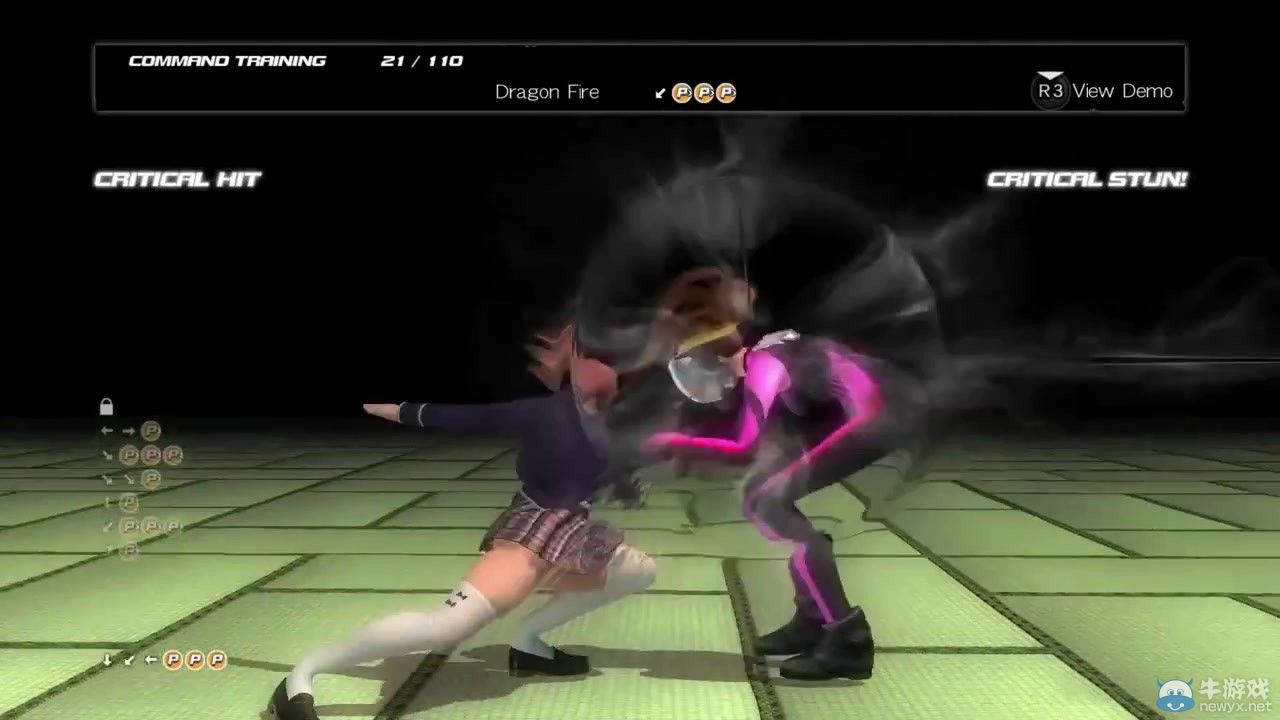 《死或生5：最后一戰》新角色學生妹大招演示：掄起美腿玩變裝