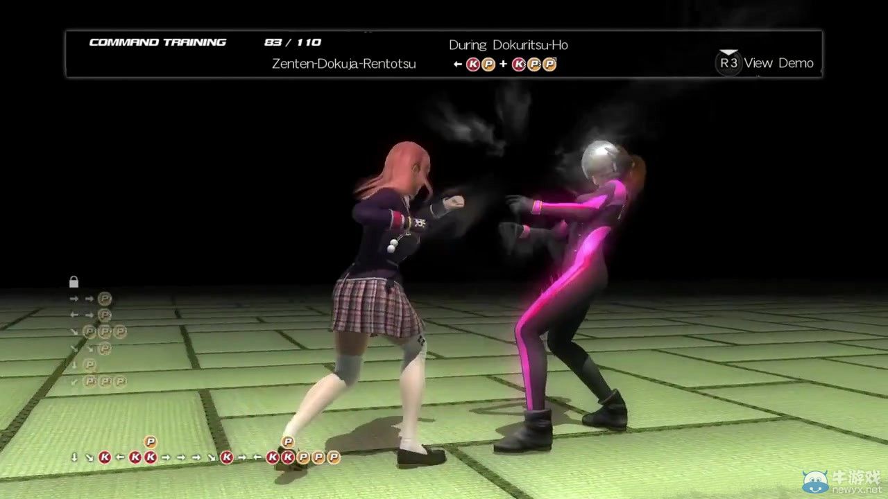 《死或生5：最后一戰》新角色學生妹大招演示：掄起美腿玩變裝