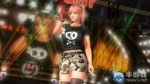 《死或生5：最后一戰》新角色學生妹大招演示：掄起美腿玩變裝