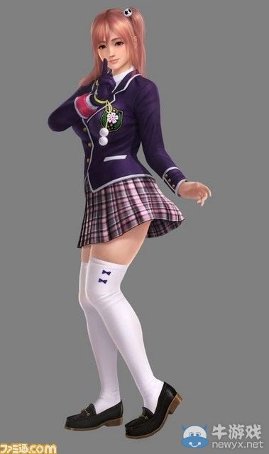 《死或生5：最后一戰》新角色學生妹大招演示：掄起美腿玩變裝