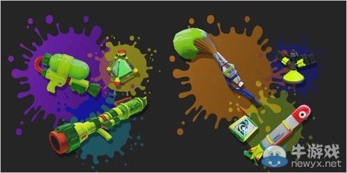 《噴射戰士》官推新圖公開：展示三類不同武器