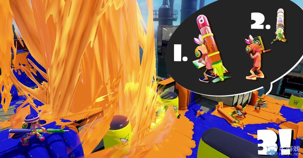 《噴射戰士》官推新圖公開：展示三類不同武器