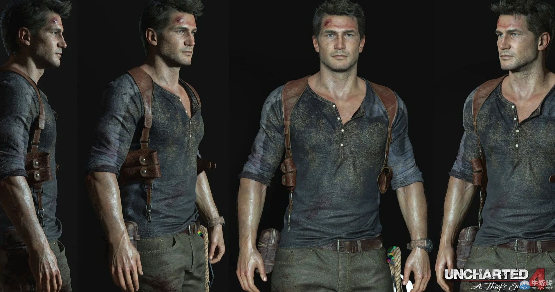 《神秘海域4：盜賊末路》新圖曝光：汗水皺紋造就性感男人