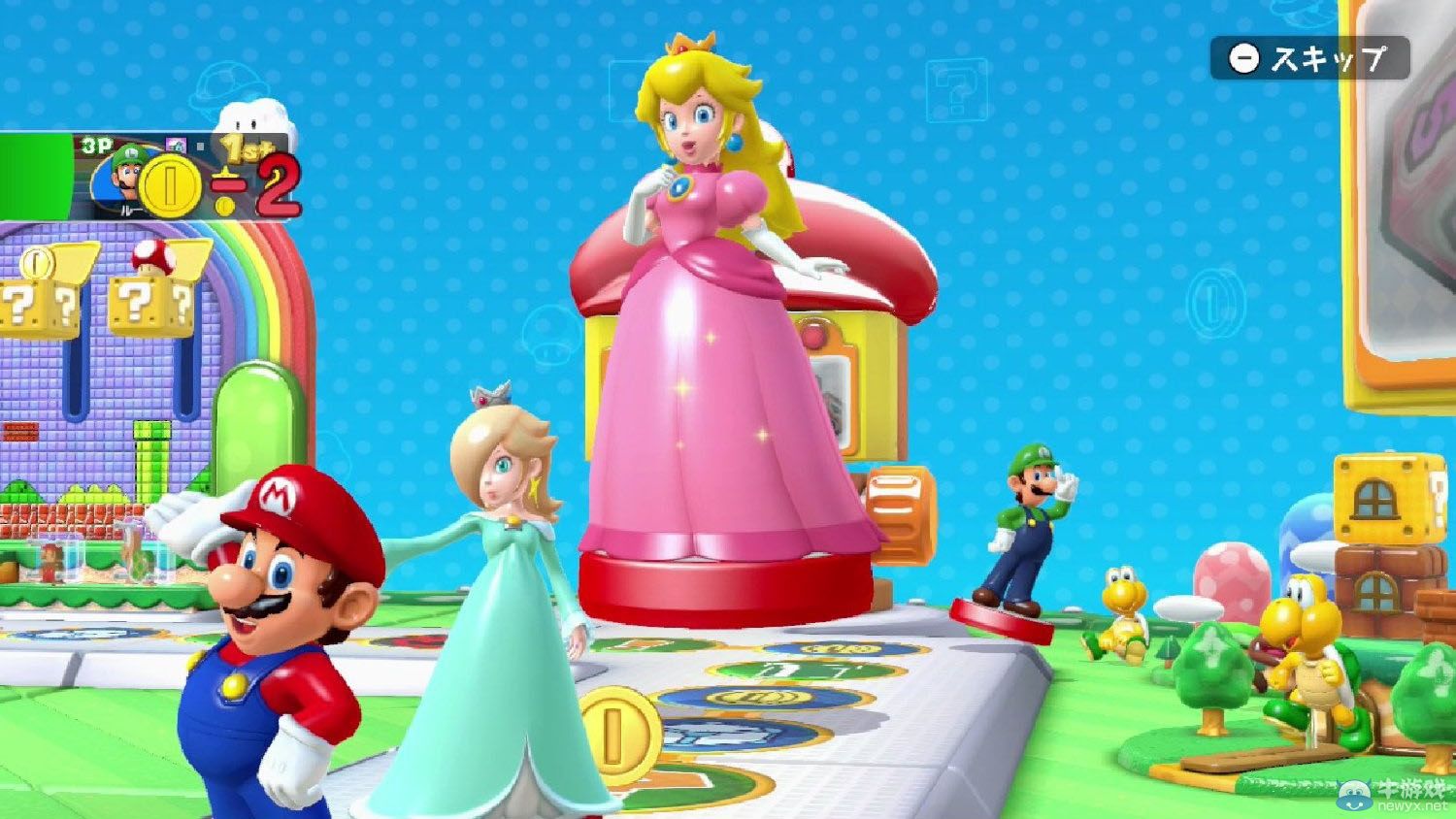 《馬里奧聚會10》最新截圖公開：展示游戲場景