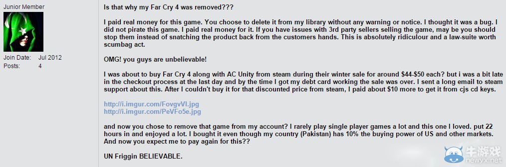 逼死正版玩家？第三方購買的游戲均從Uplay刪除