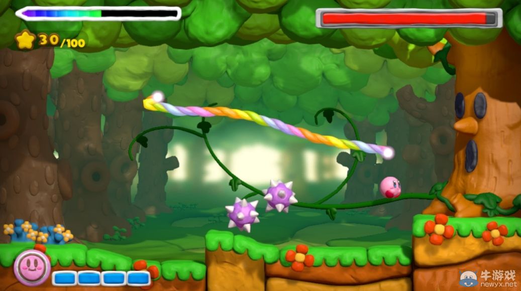 《觸摸卡比：彩虹軌道》多張新游戲截圖放出