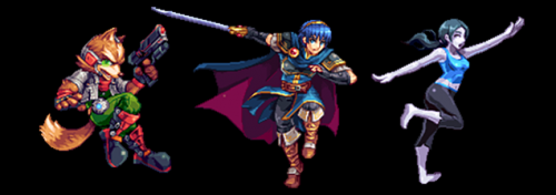 《任天堂明星大亂斗》海量像素風人物圖片曝光！