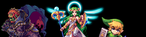 《任天堂明星大亂斗》海量像素風人物圖片曝光！