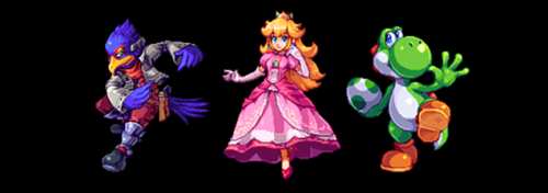 《任天堂明星大亂斗》海量像素風人物圖片曝光！