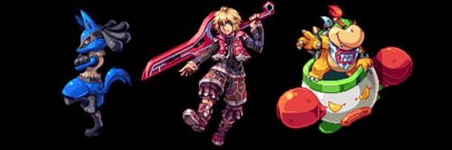 《任天堂明星大亂斗》海量像素風人物圖片曝光！