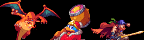 《任天堂明星大亂斗》海量像素風人物圖片曝光！