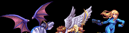 《任天堂明星大亂斗》海量像素風人物圖片曝光！