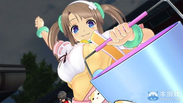 《閃亂神樂：少女們的選擇》新圖公布：萌妹子別跑！