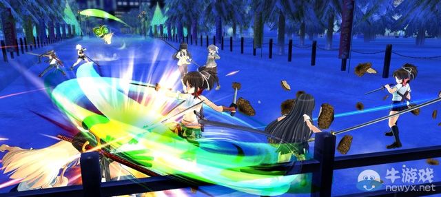 《閃亂神樂：少女們的選擇》新圖公布：萌妹子別跑！