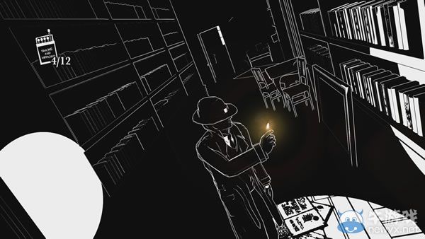 更像視覺小說!《白夜》新截圖公布:40年代黑色風格
