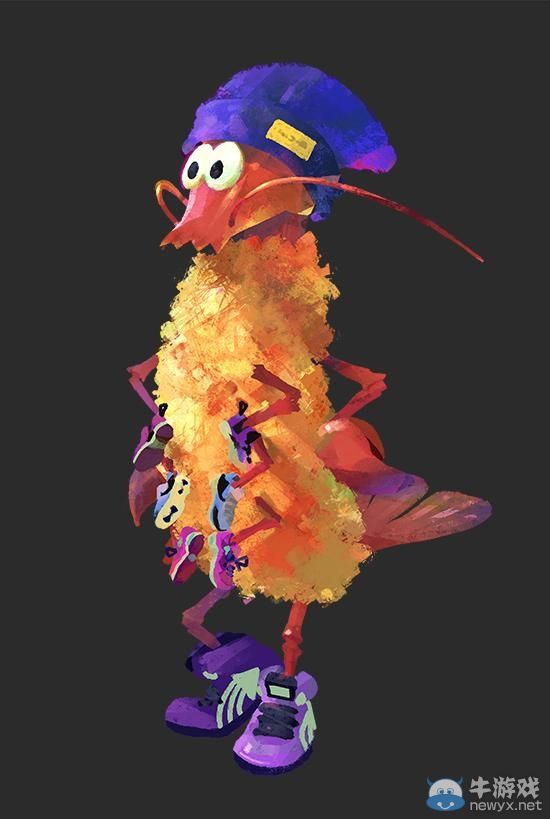 《噴射戰士》官推新圖放出展示鞋店及NPC角色