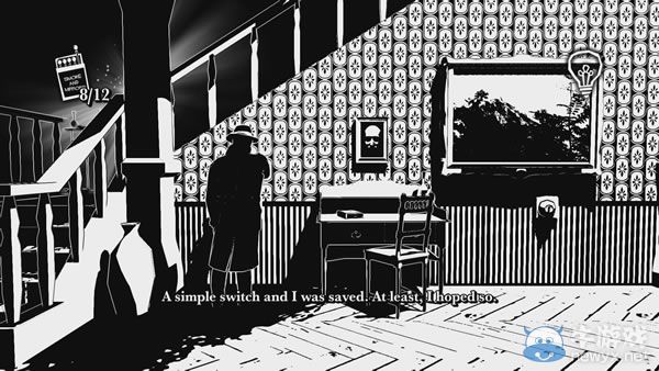 更像視覺小說!《白夜》新截圖公布:40年代黑色風格