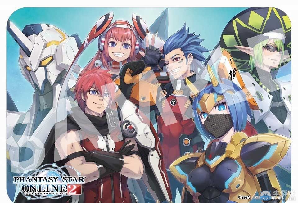 《夢幻之星在線2》EP3新實(shí)體版公開店鋪特典