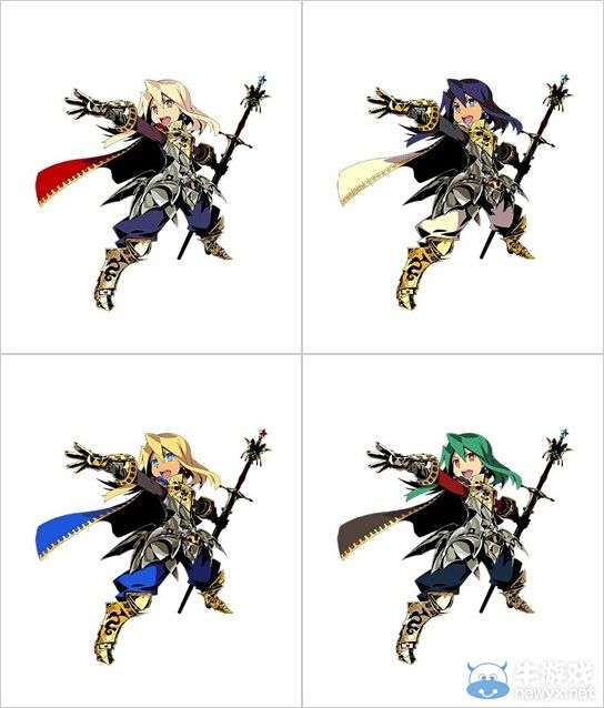 《世界樹(shù)與不可思議的迷宮》全職業(yè)設(shè)定圖合集