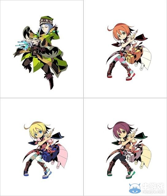 《世界樹(shù)與不可思議的迷宮》全職業(yè)設(shè)定圖合集