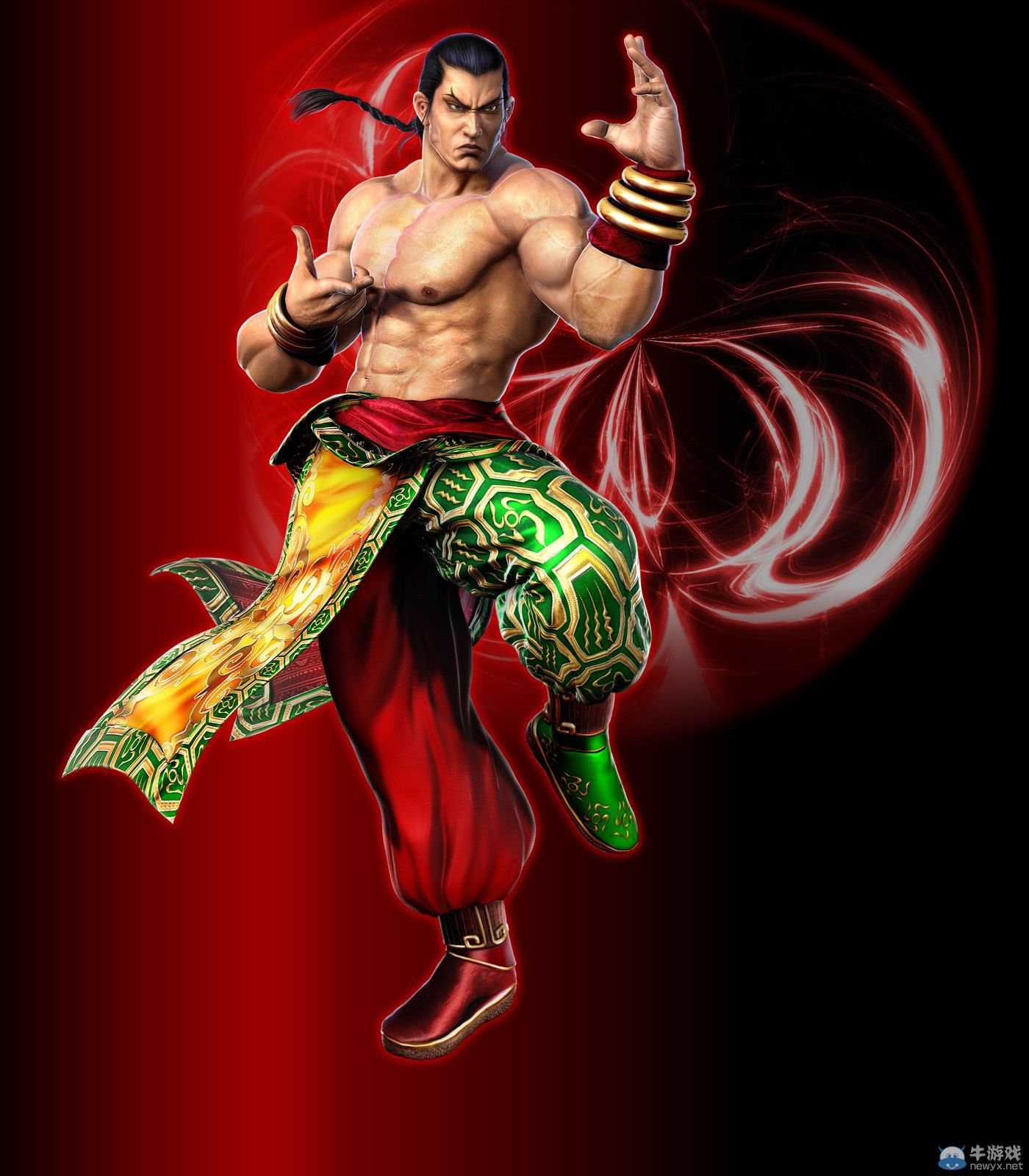 《鐵拳7》大量角色渲染圖：中國美女中東大叔