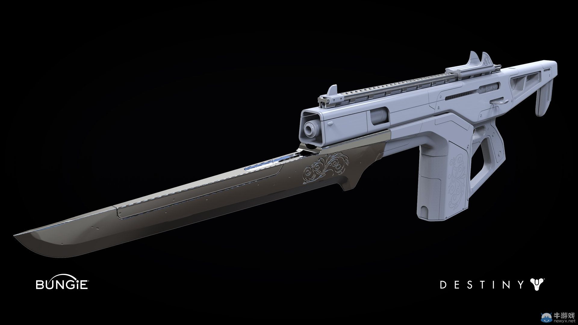 《命運》藝術設定師放出游戲中武器高清建模圖
