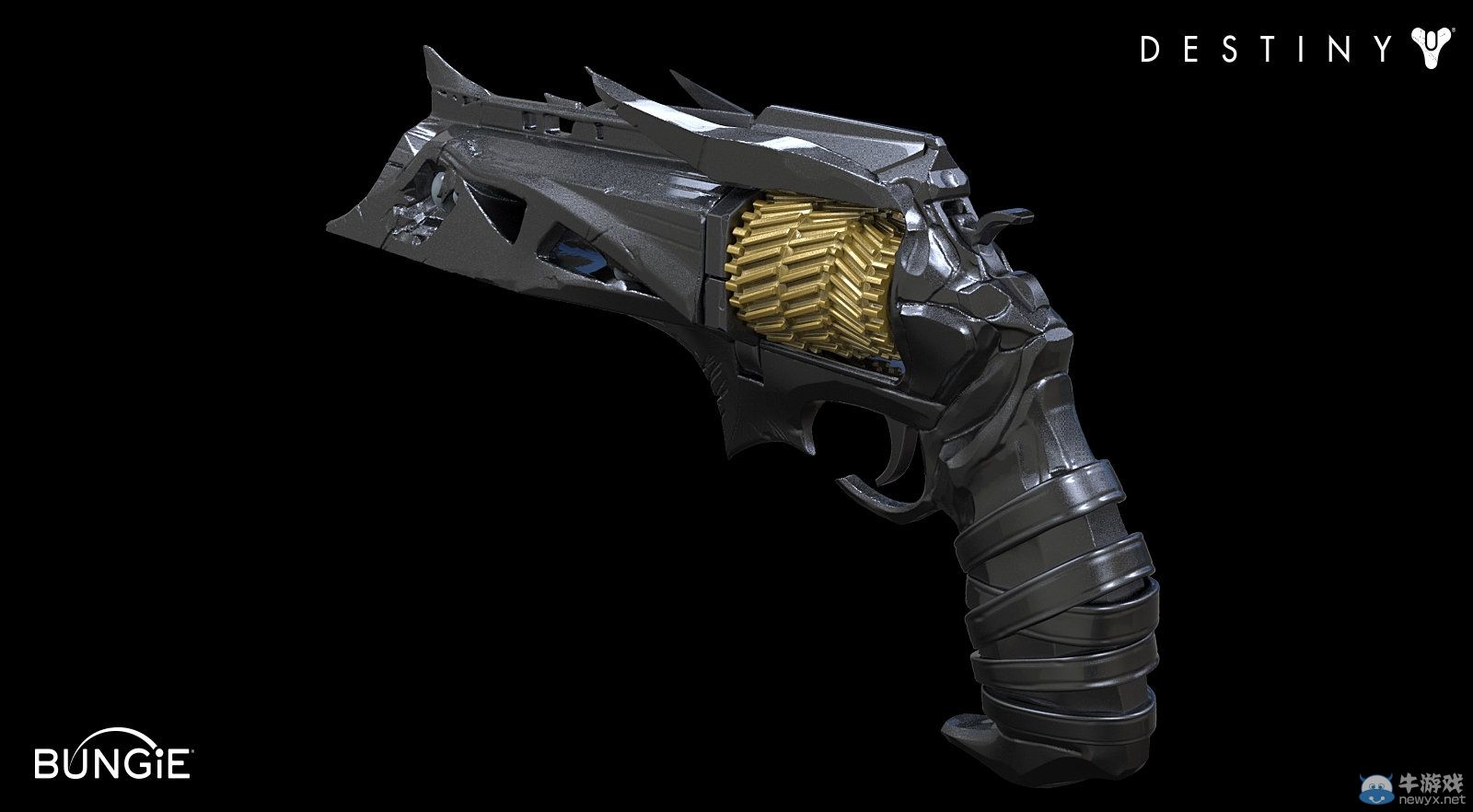 《命運》藝術設定師放出游戲中武器高清建模圖