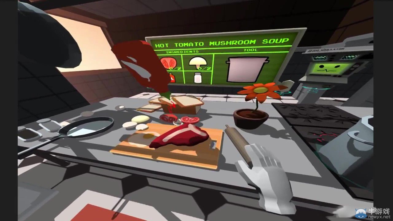 SteamVR首款游戲曝光《工作模擬器》學做菜