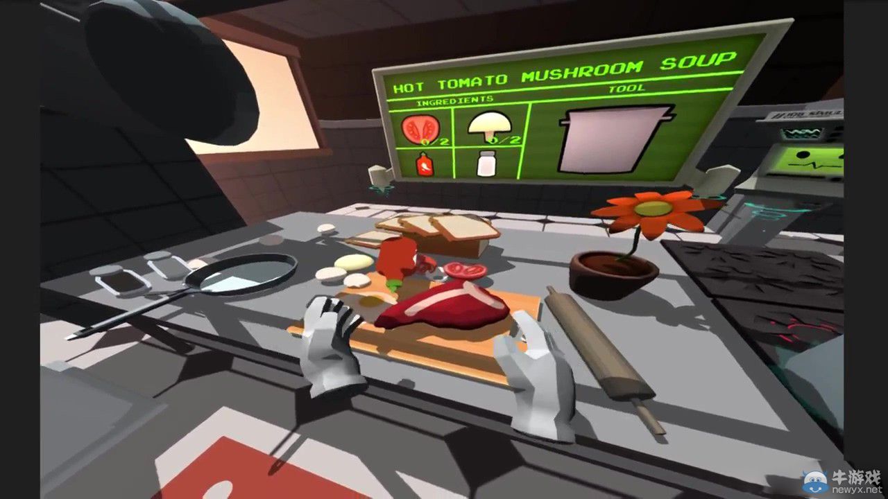 SteamVR首款游戲曝光《工作模擬器》學做菜