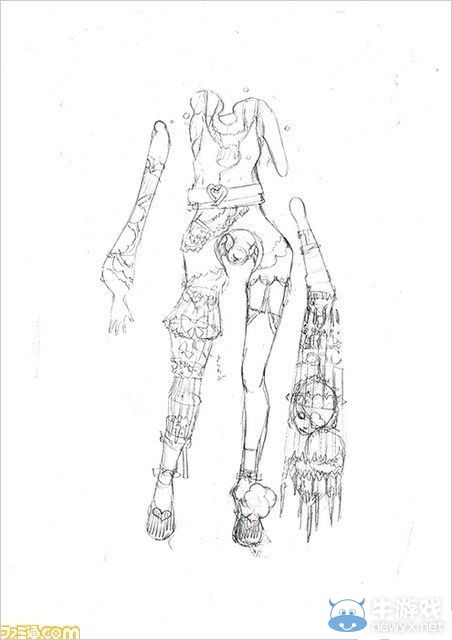 《數碼寶貝故事》捕食者設定圖：大暮維人設計