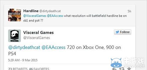 《Battlefield：強(qiáng)硬路線》PS4版確定900P分辨率