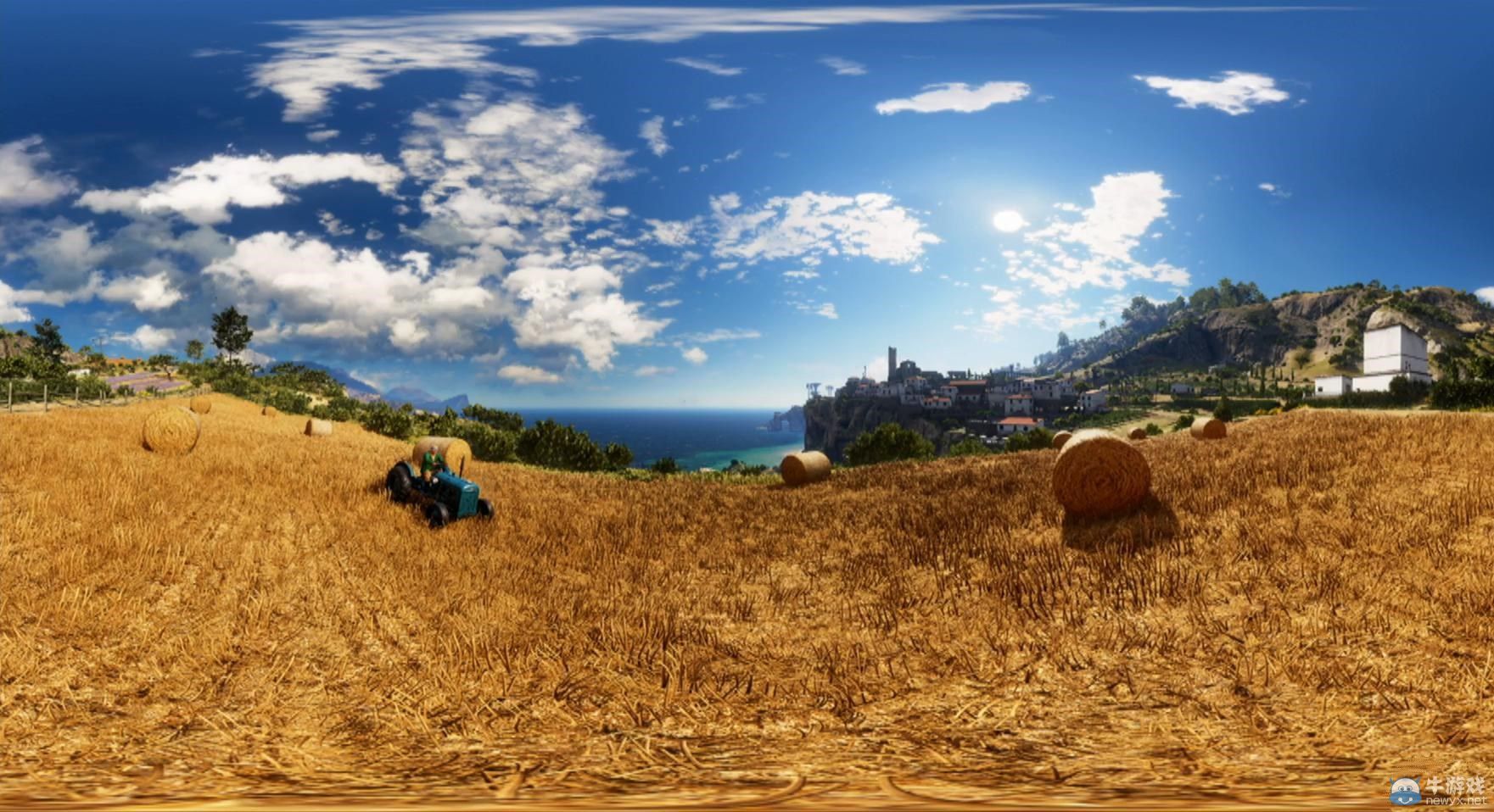 《正當防衛3》再曝新圖：主角天空翱翔嚇壞農場主