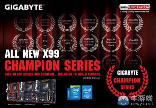 技嘉發布四款X99主板 多款新技術獨缺USB3.1