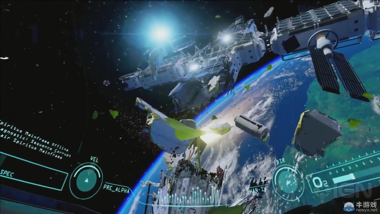 太空游戲《Adr1ft》實機(jī)演示 空間站求生之旅