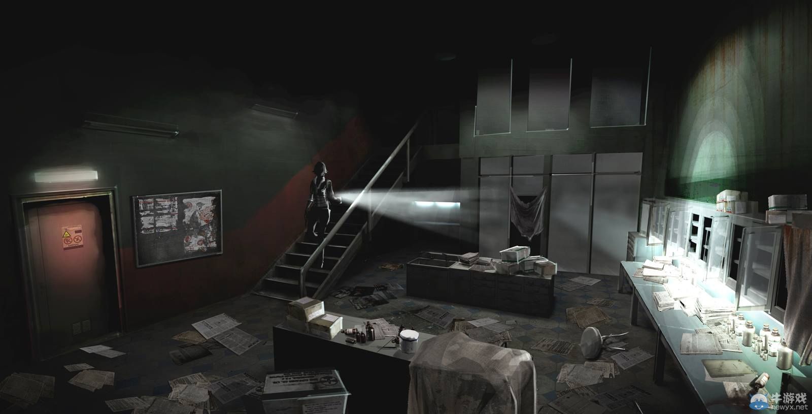 《惡靈附身》“任務”DLC最新概念圖：惡狗圍堵女警官