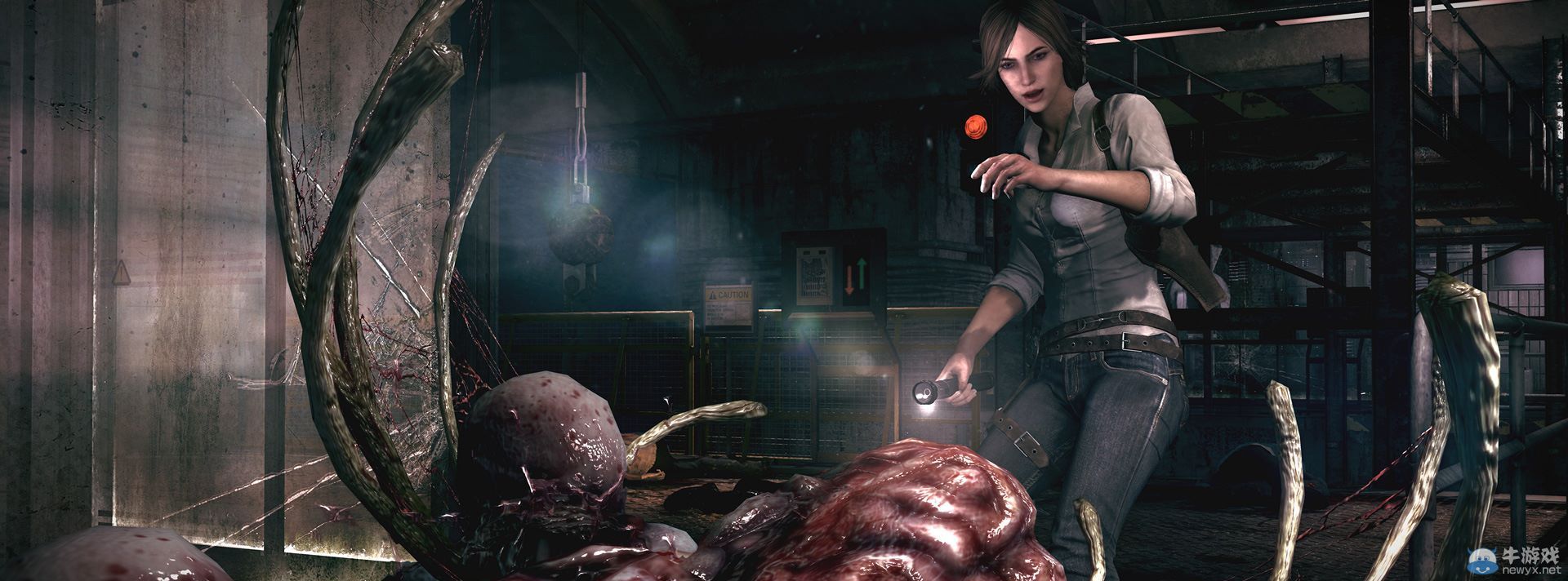 《惡靈附身》“任務”DLC最新概念圖：惡狗圍堵女警官