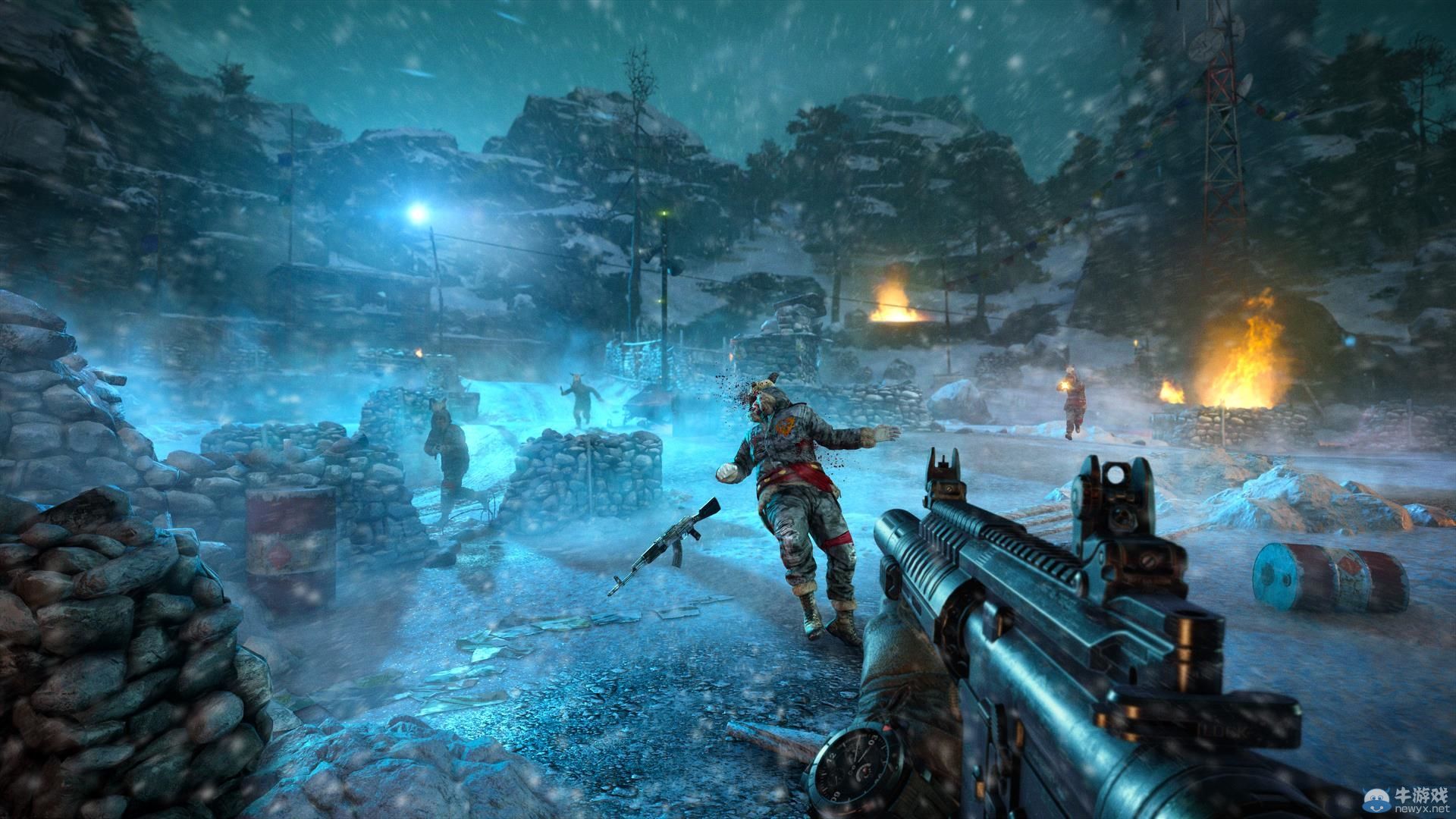 《孤島驚魂4》雪人谷DLC官方游戲演示影像出爐