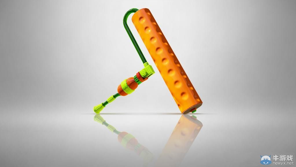 《噴射戰士》官推新圖及視頻放出介紹滾筒武器