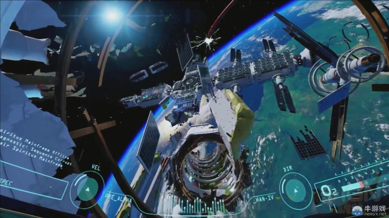 太空游戲《Adr1ft》實機(jī)演示 空間站求生之旅
