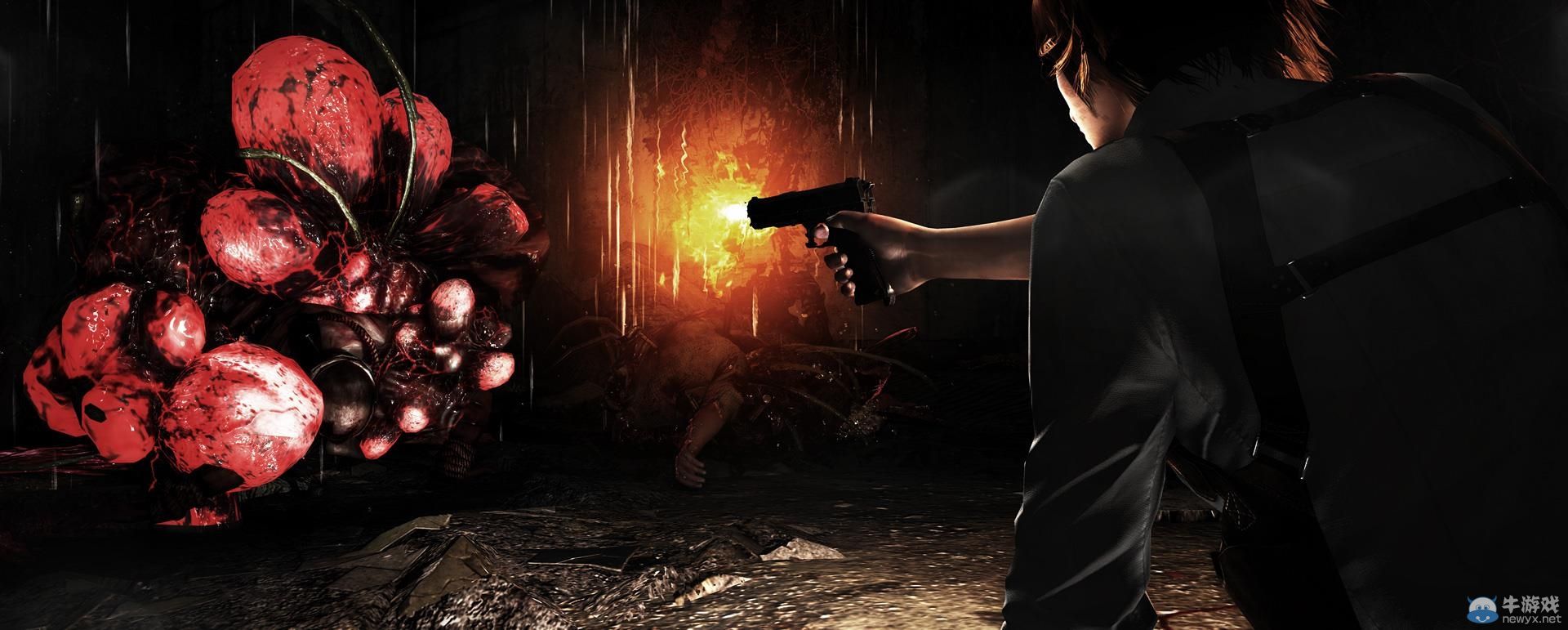 《惡靈附身》“任務”DLC最新概念圖：惡狗圍堵女警官