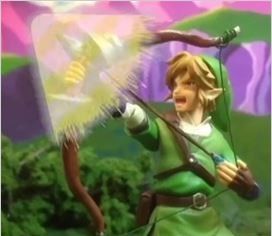 《塞爾達(dá)傳說》玩家制造定格動畫：表情超傳神