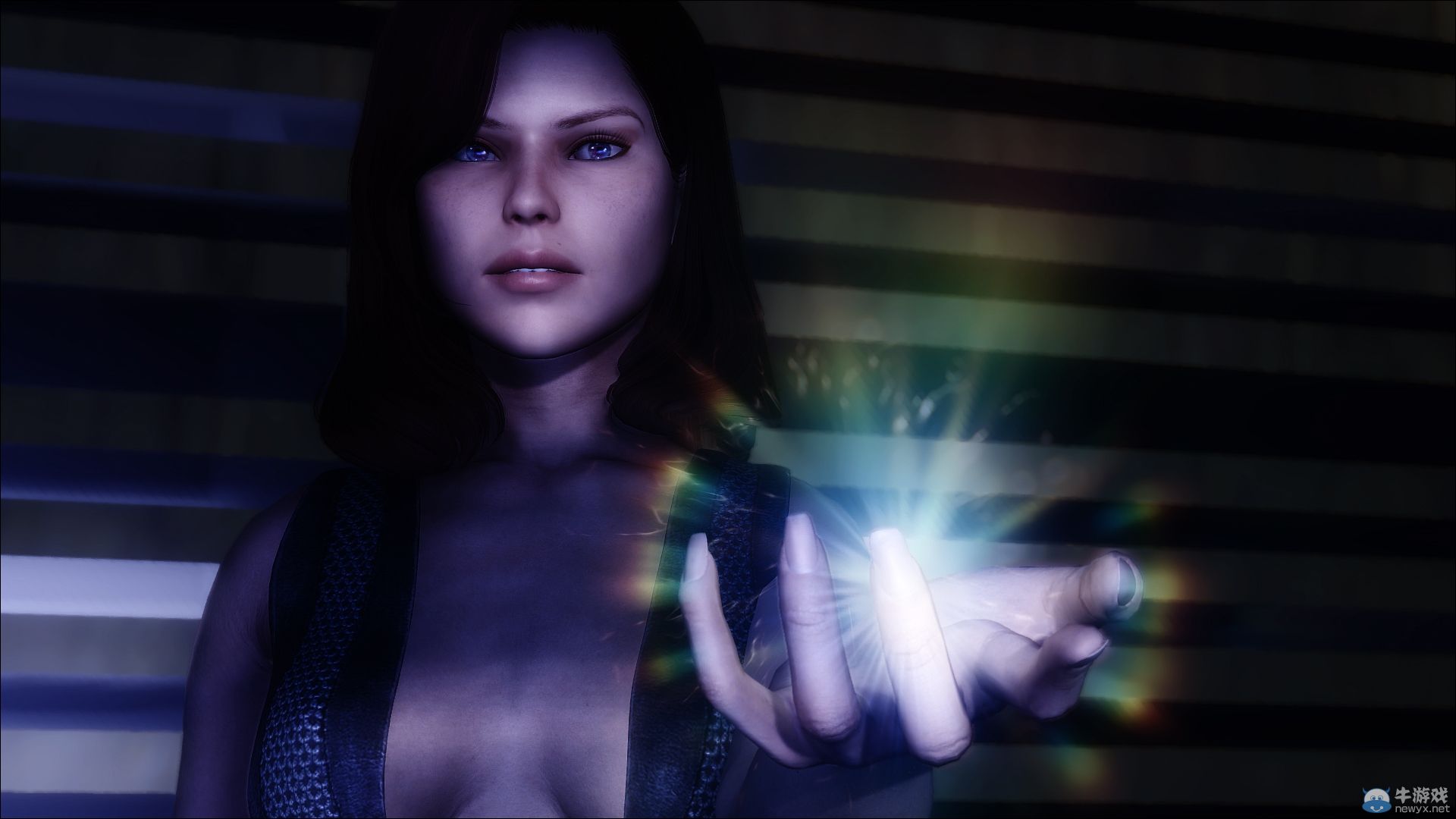 《上古卷軸5：天際》女體MOD截圖：騷首弄姿魅力大